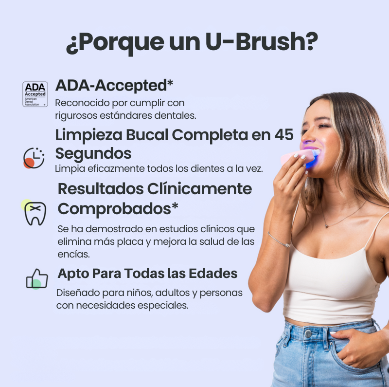 BRUSHTECH U-BRUSH™ - Limpieza 360° en 45 segundos