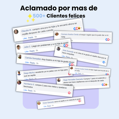 BRUSHTECH U-BRUSH KIDS™-Dientes Perfectos al instante + Bucal de regalo